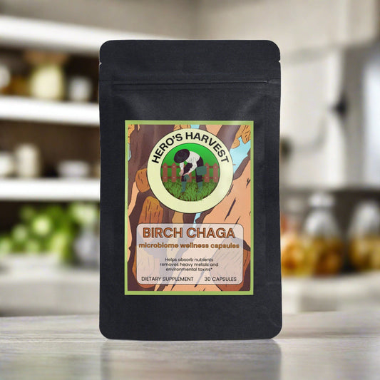 Birch Chaga Microbiome Wellness Capsules