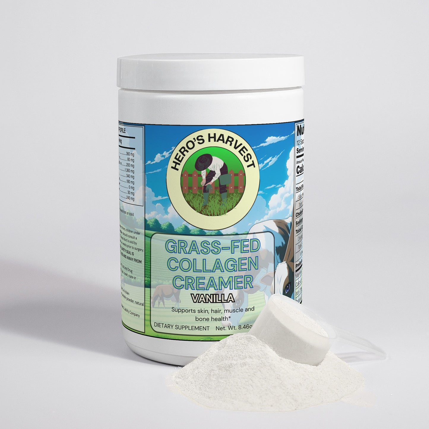 Grass-Fed Collagen Creamer (Vanilla)