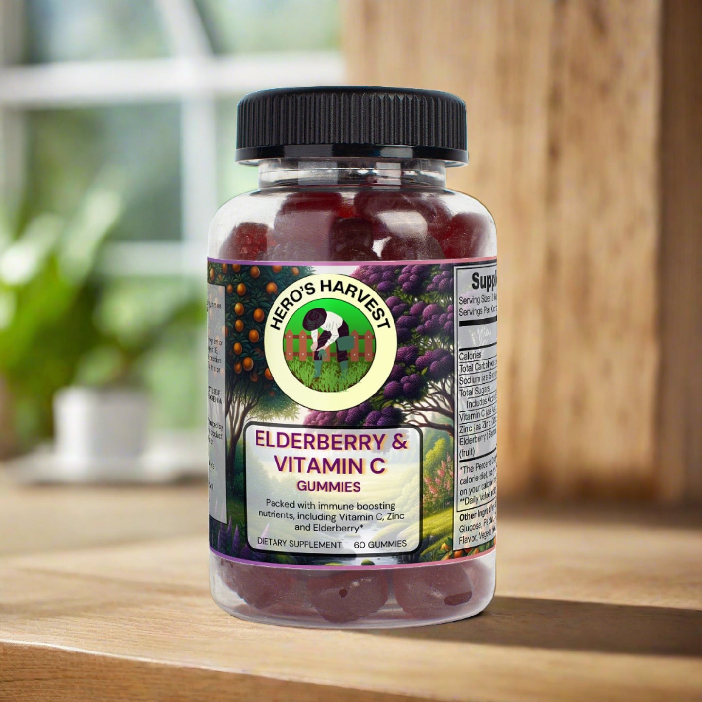 Elderberry & Vitamin C Gummies