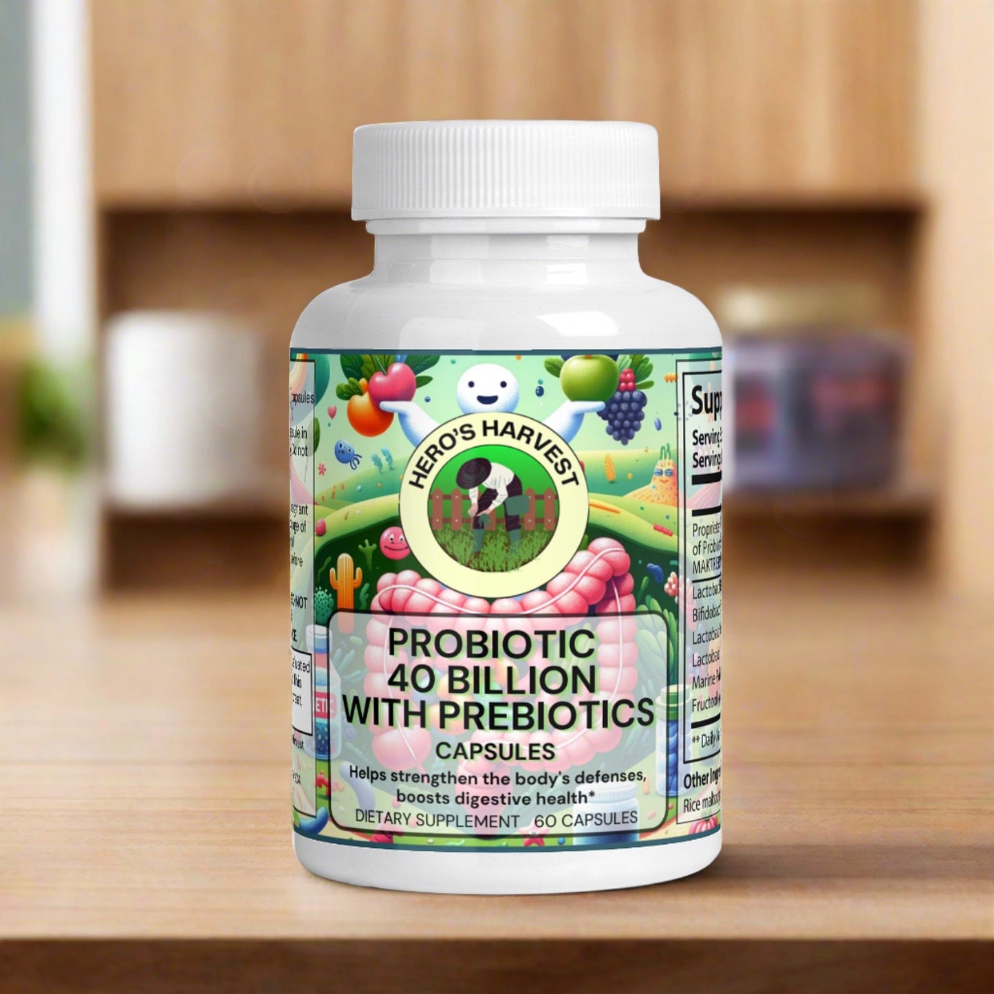 Probiotic 40 Billion with Prebiotics