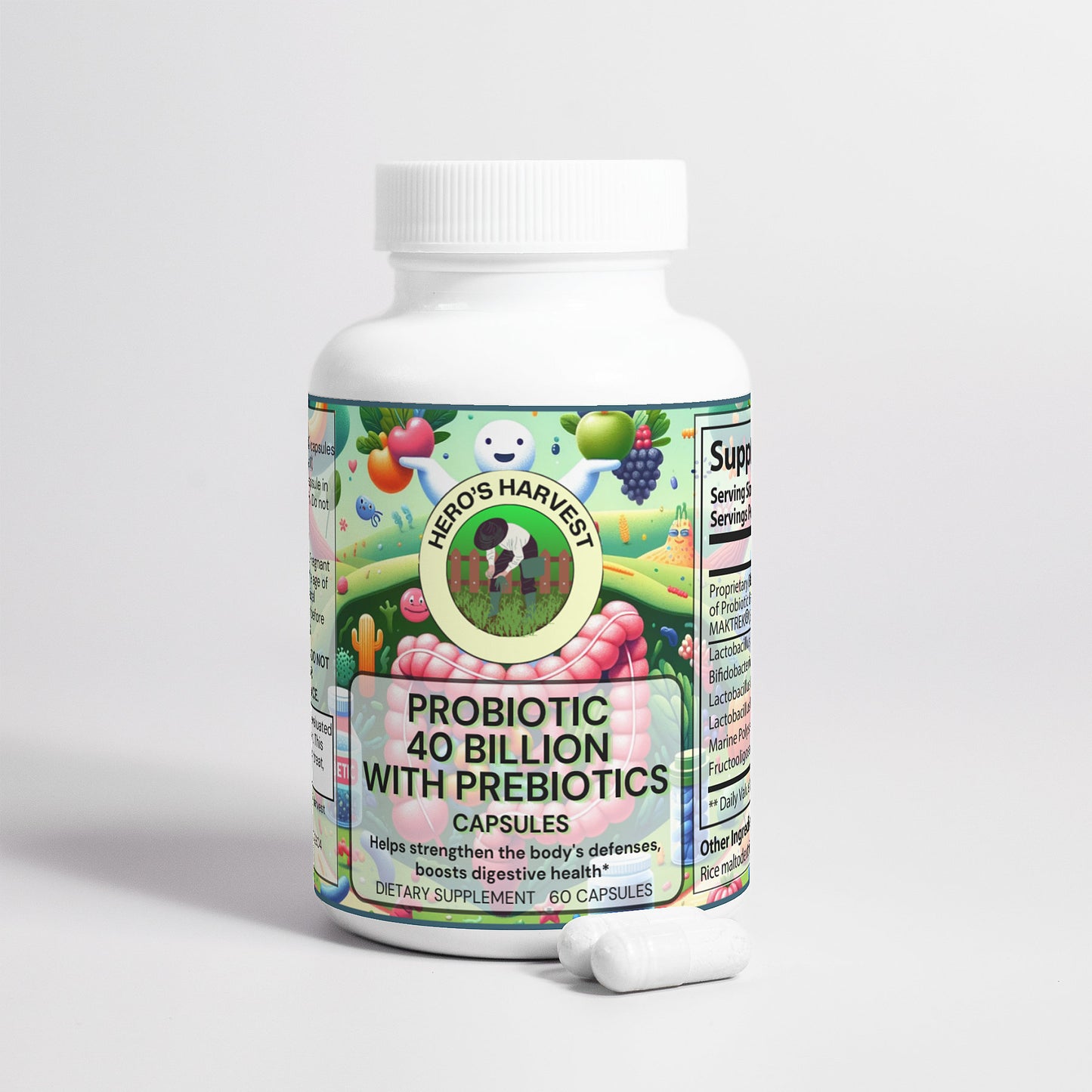 Probiotic 40 Billion with Prebiotics