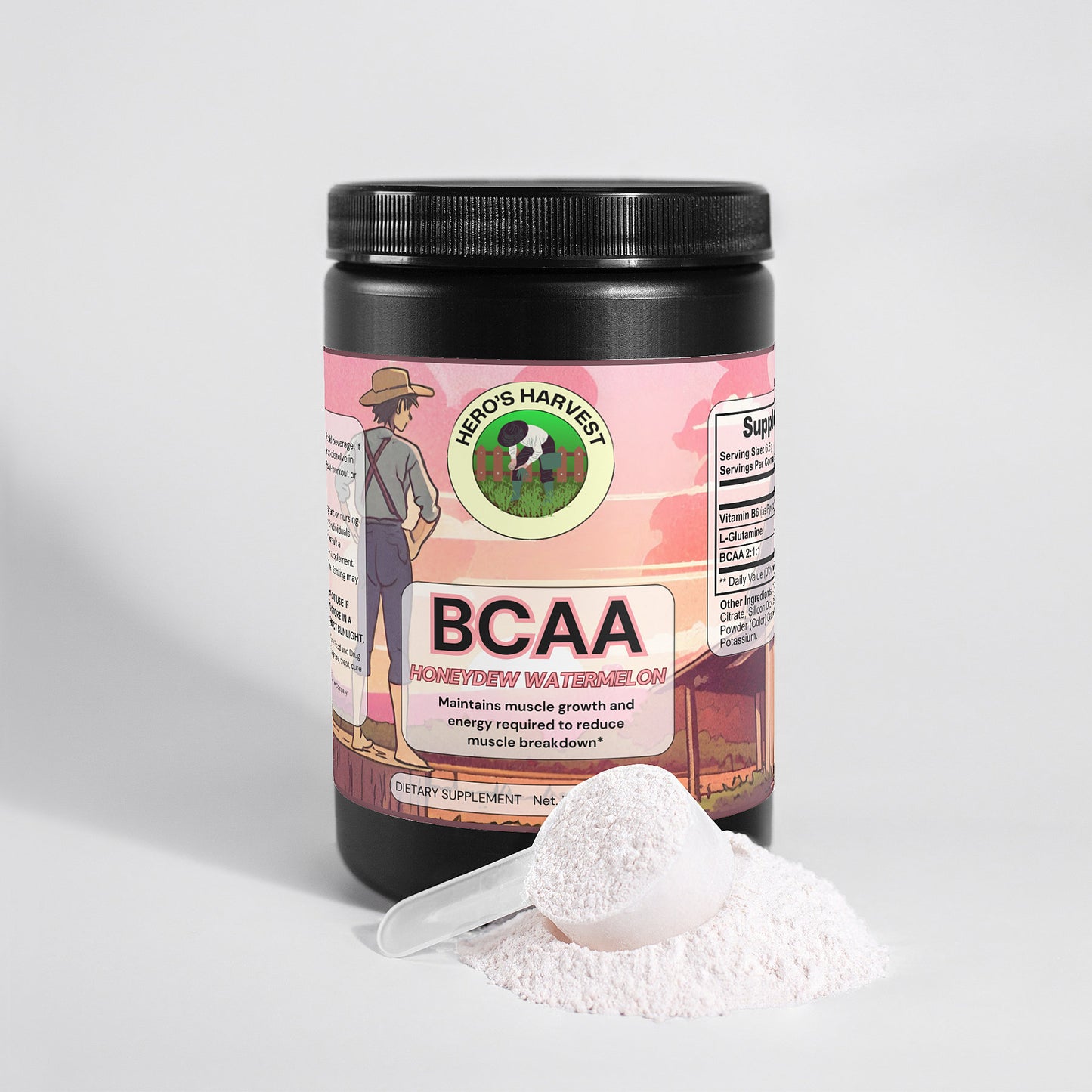 BCAA Post Workout Powder (Honeydew/Watermelon)